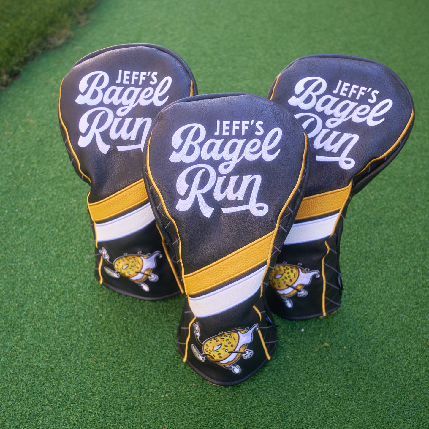 Jeff’s Bagel Run Golf Club Cover