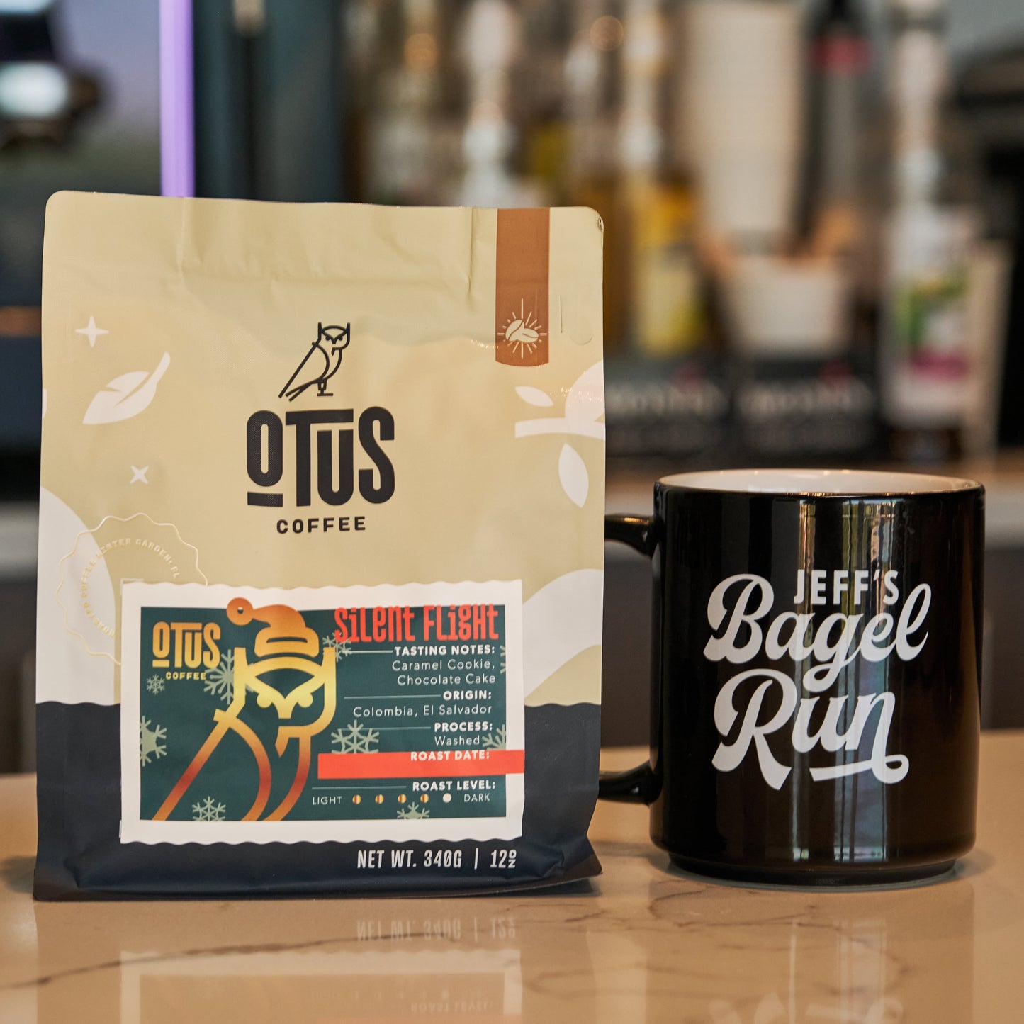 Otus Silent Flight and JBR Mug Set