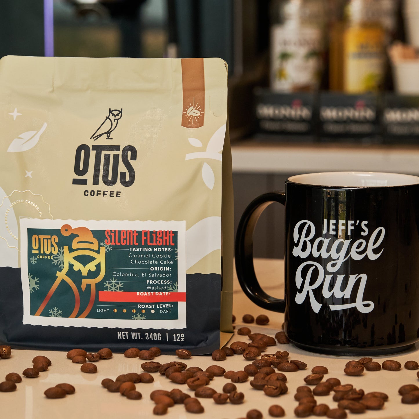 Otus Silent Flight and JBR Mug Set