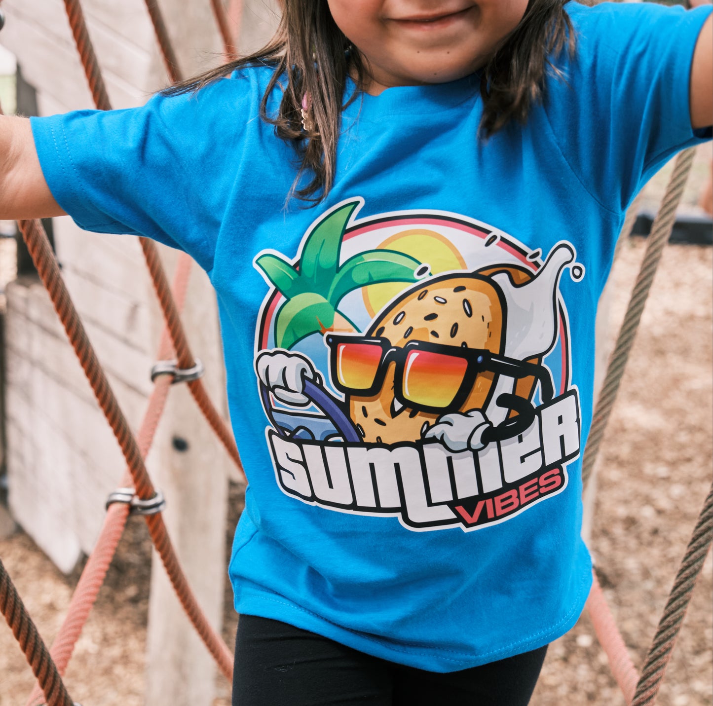 Summer Vibes Youth Tee