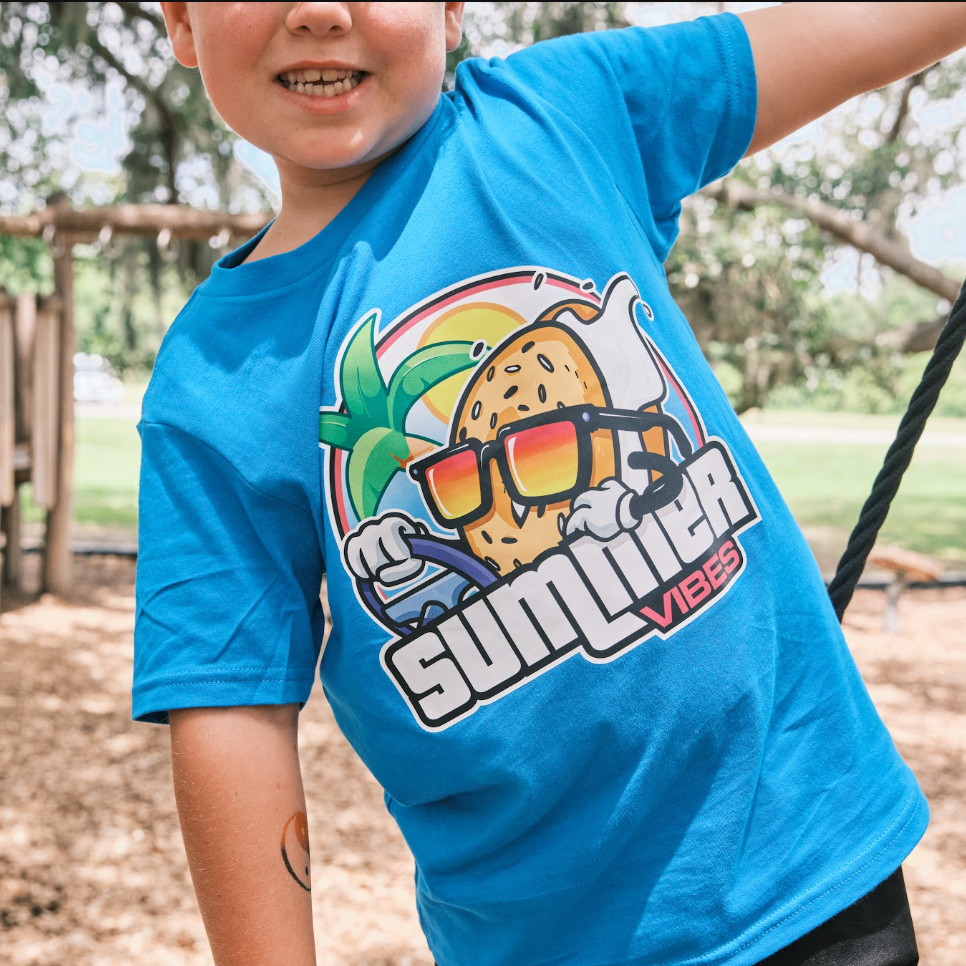 Summer Vibes Youth Tee