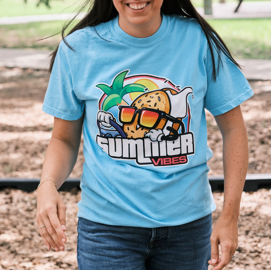 Summer Vibes Adult Tee